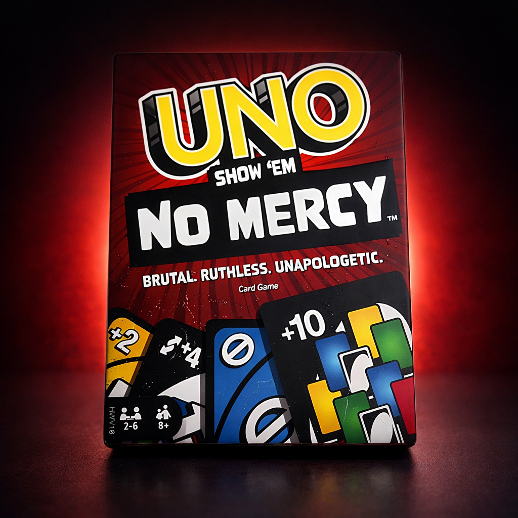 UNO No Mercy Cards Game