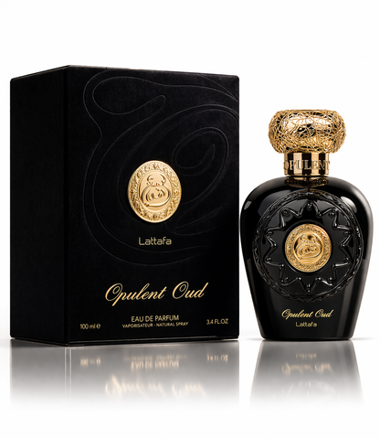 Lattafa Opulent Black Oud 100ml Eau De Parfum