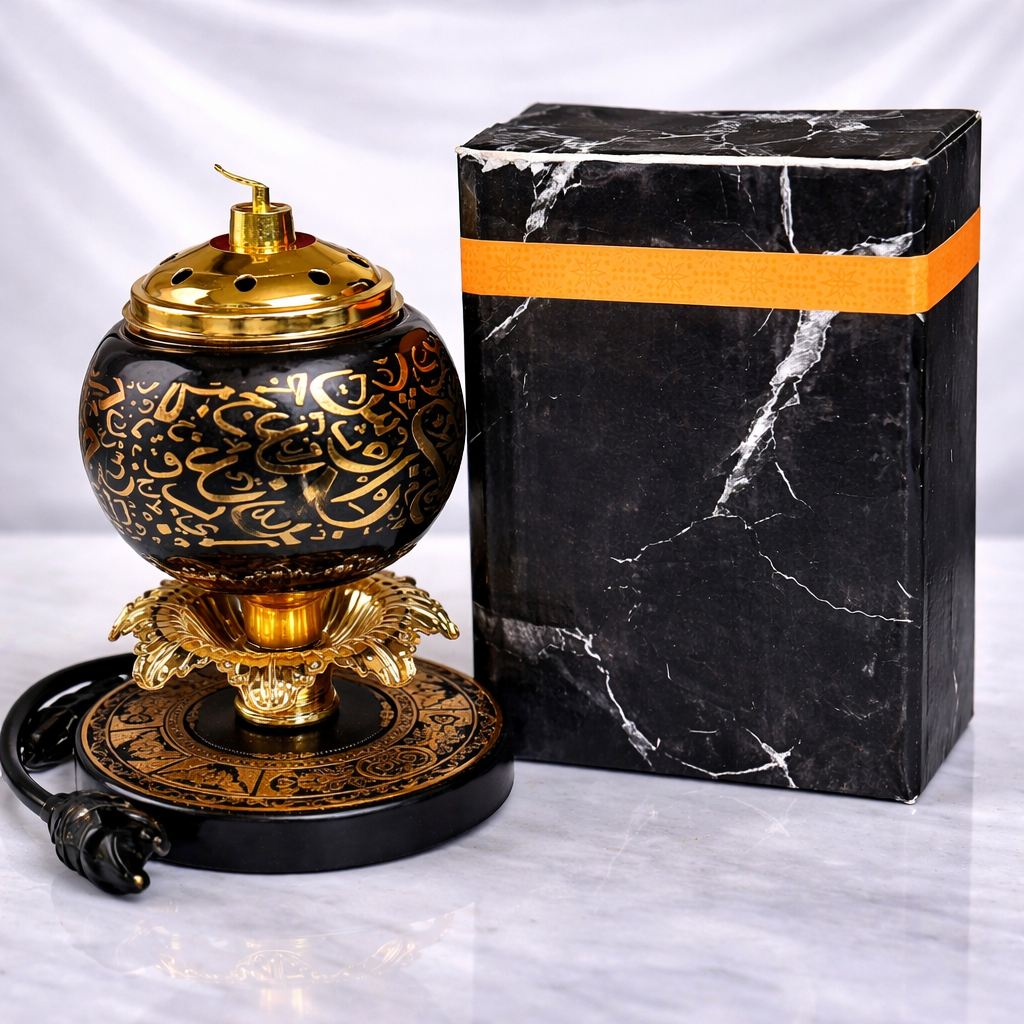 Charcoal Bakhoor Burner – Traditional Incense Burner